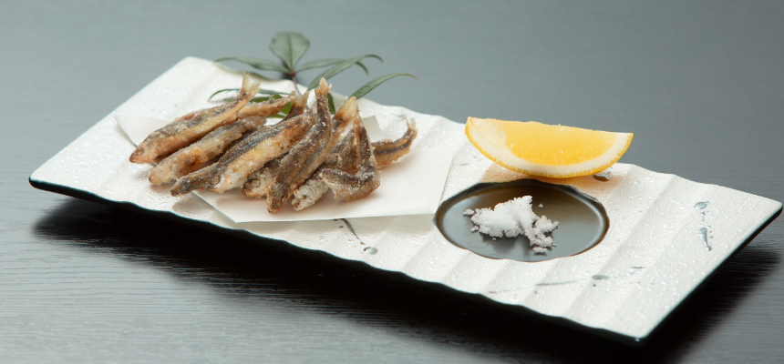 ホンモロコの唐揚げ